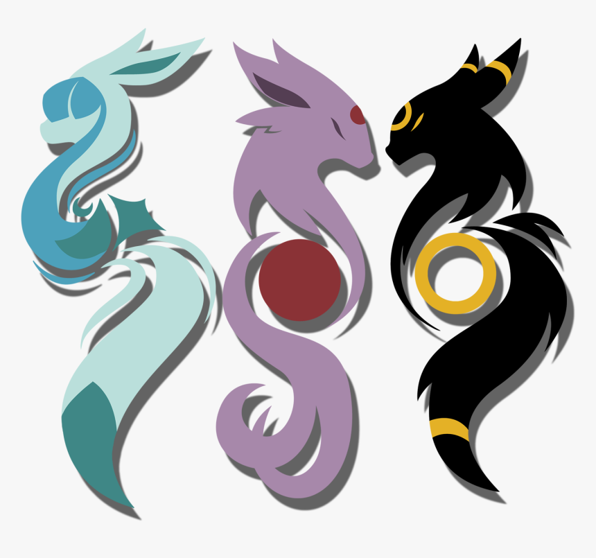 Image Of Eeveelutions Series - Illustration, HD Png Download
