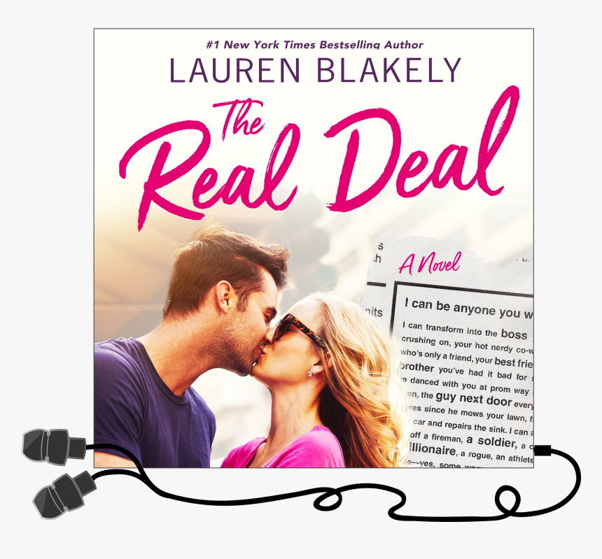 Real Deal Lauren Blakely, HD Png Download