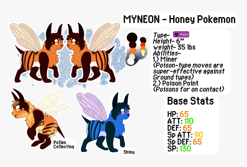 Poison Eeveelution - Cartoon, HD Png Download