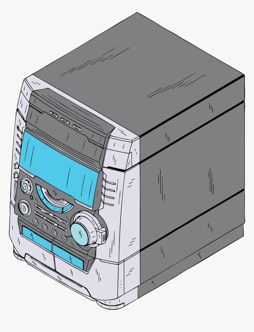 Data Storage Device,electronic Device,technology - Stereo Clip Art, HD Png Download