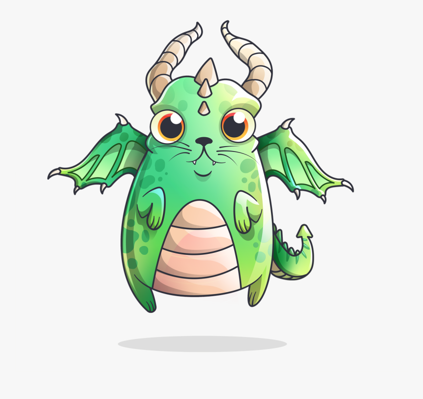 Cryptokitties Dragon, HD Png Download