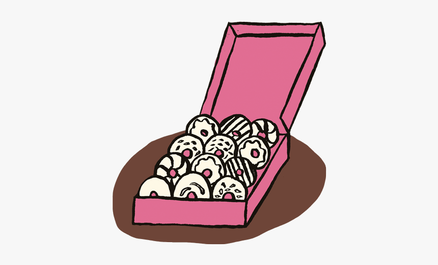 Job Spotill 1doughnut - Cartoon, HD Png Download