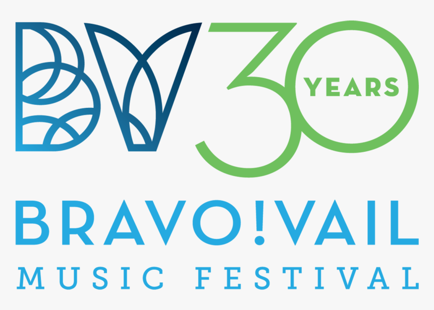 Brv 30 Year Master Logo Color Copy - Bravo Vail Music Festival Logo, HD Png Download