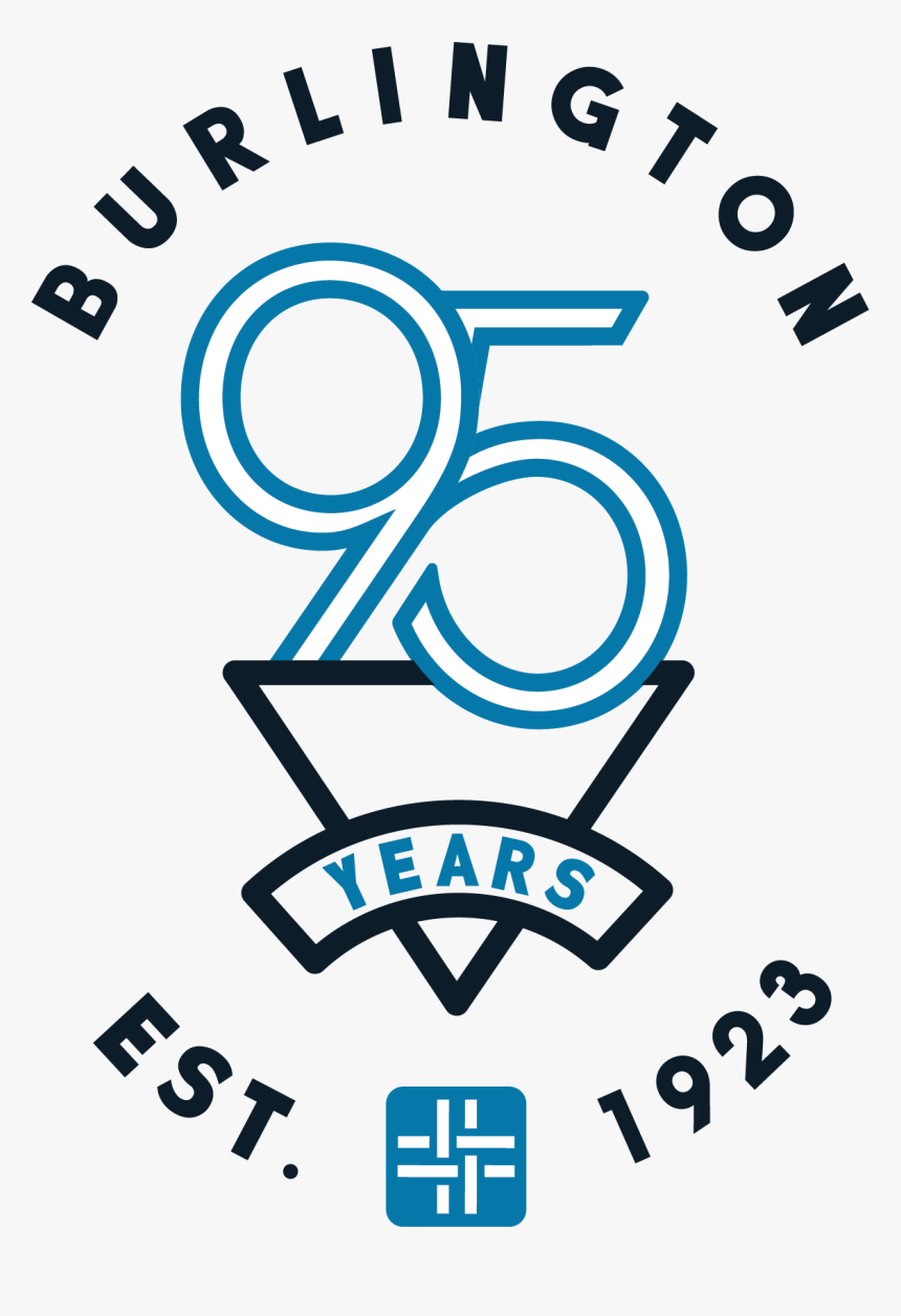 1923 Burlington Logo - Circle, HD Png Download