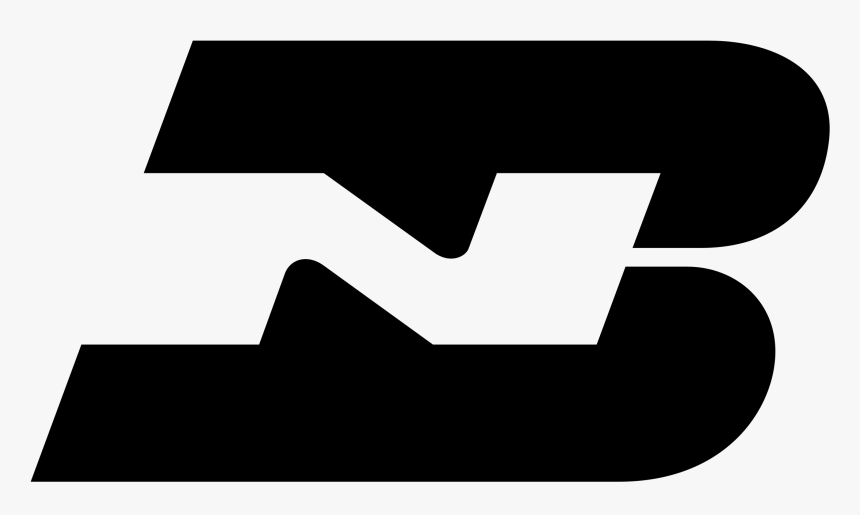 Burlington Northern Logo White, HD Png Download