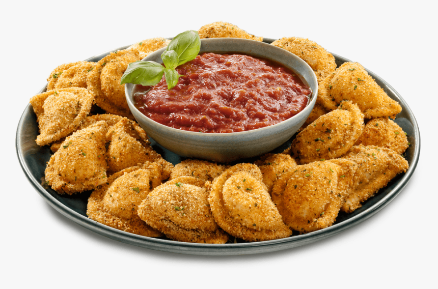 T S Fried Pierogies With Marinara - Marinara Sauce, HD Png Download