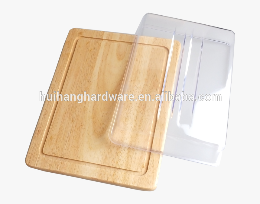 Ca005 Wholesale Rectangle Wooden Cake Plate With Lid, - Plywood, HD Png Download