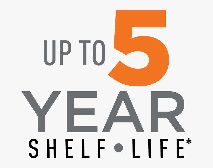 5-year Shelf Life - Graphic Design, HD Png Download