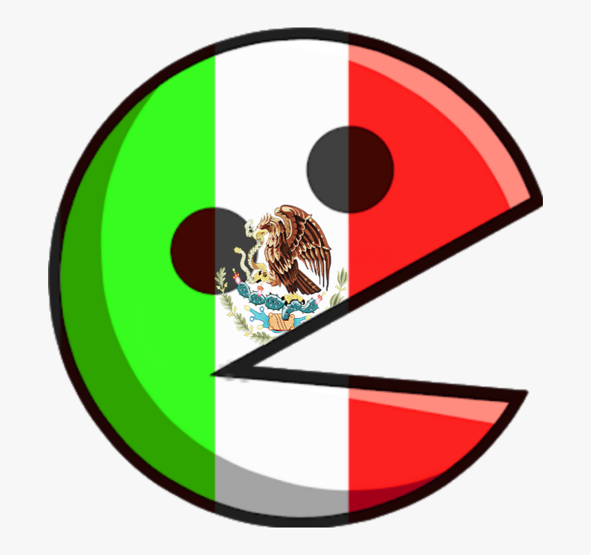 #pacman Mexicano - Pacman Stickers Png, Transparent Png