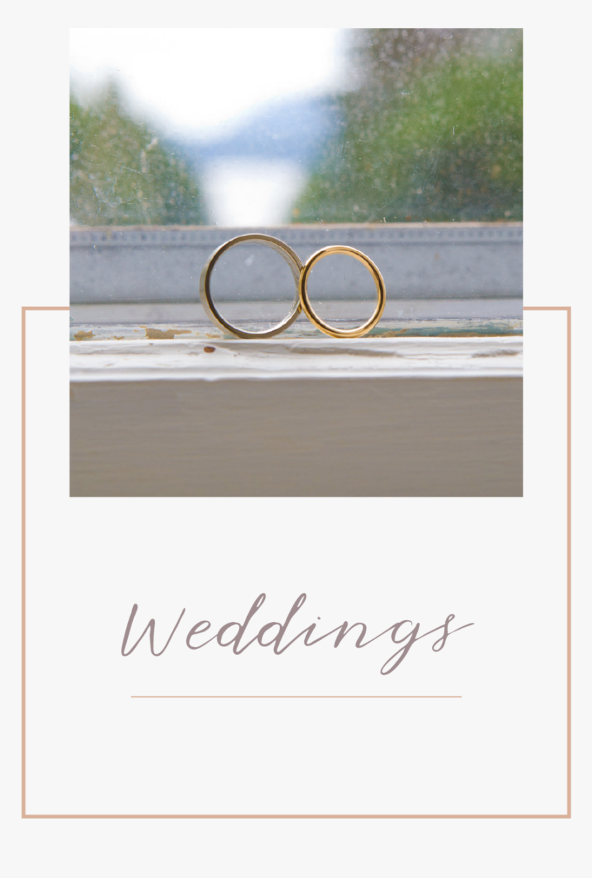 Gina Gallery 1a Weddings - Ring, HD Png Download