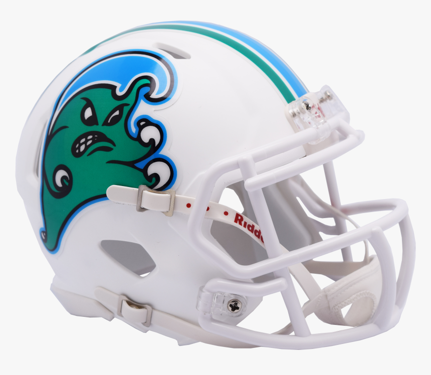 Tulane Angry Wave Speed Mini - Los Angeles Chargers Helmet, HD Png Download