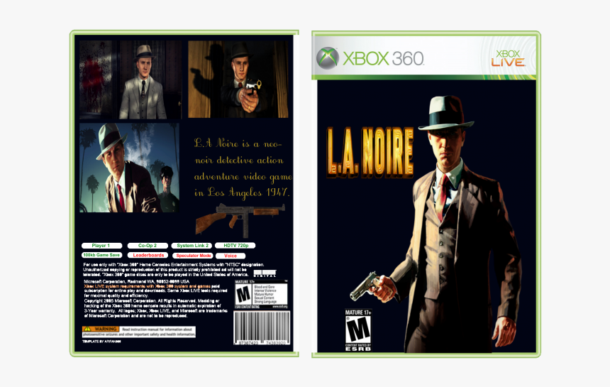 Noire Box Art Cover - Gentleman, HD Png Download