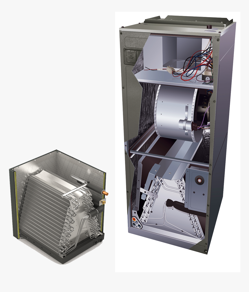Air Handler Coil - Air Conditioner Air Handler, HD Png Download