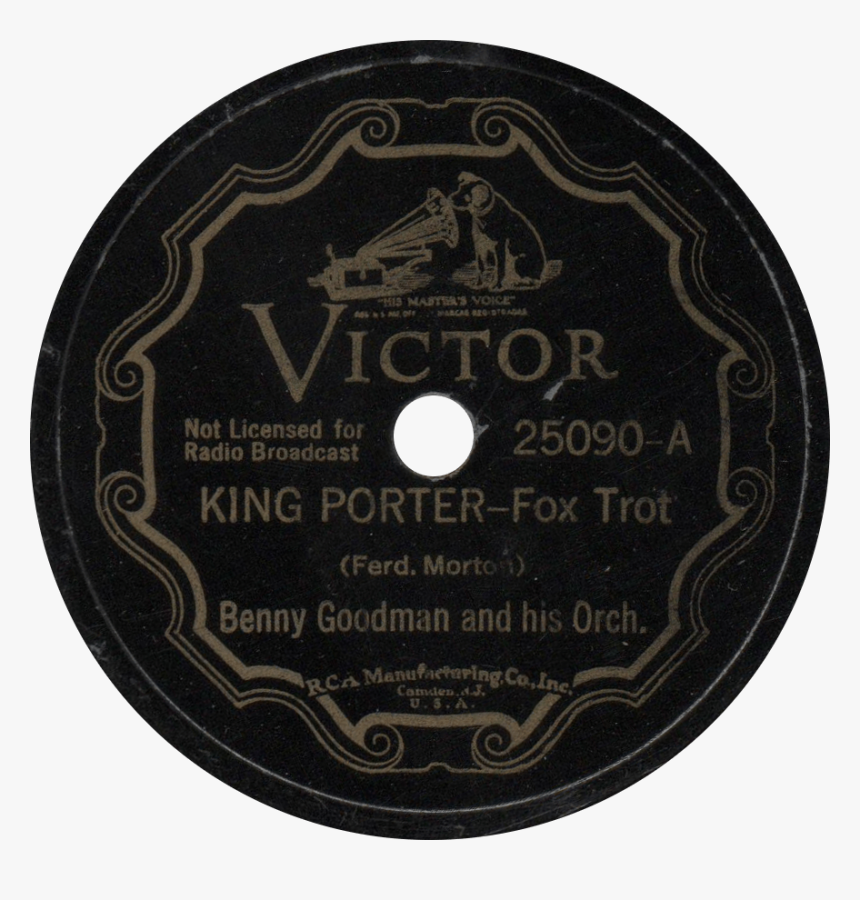 Benny Goodman King Porter Stomp 1935 Record, HD Png Download