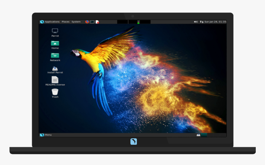 Parrot Linux, HD Png Download