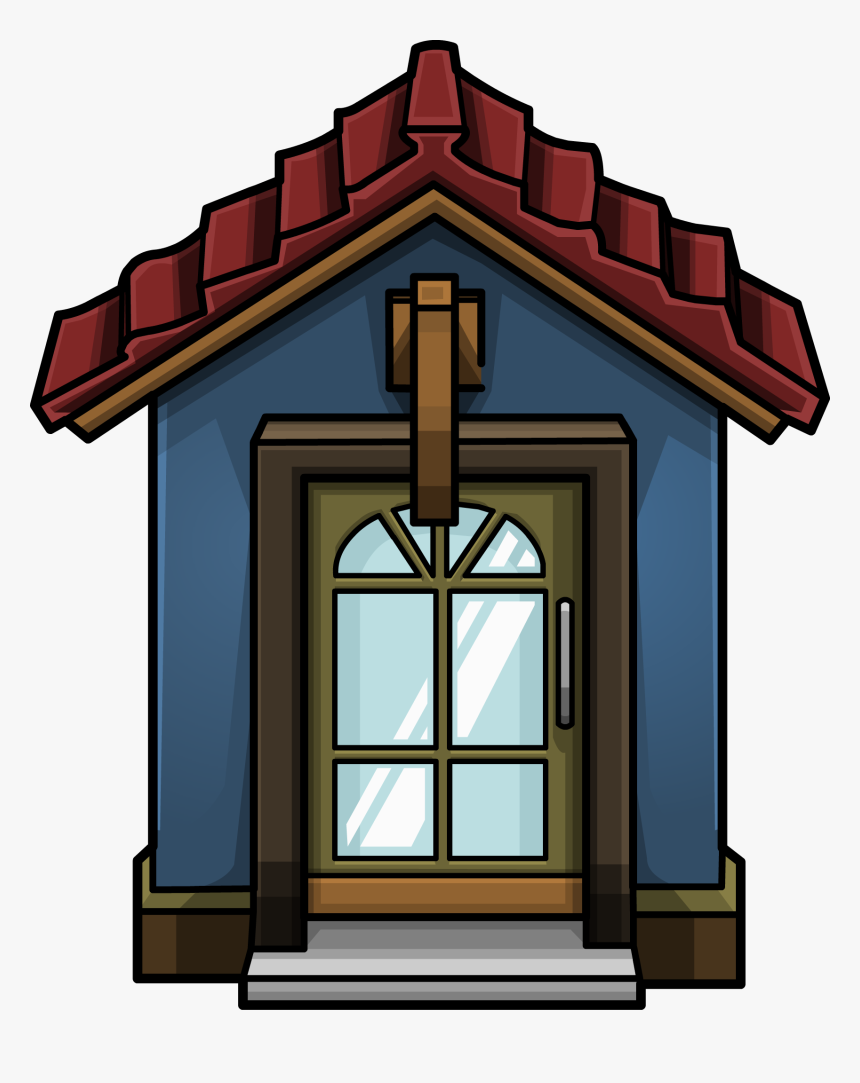 Doorway Clipart Blue Door - Door Clipart, HD Png Download
