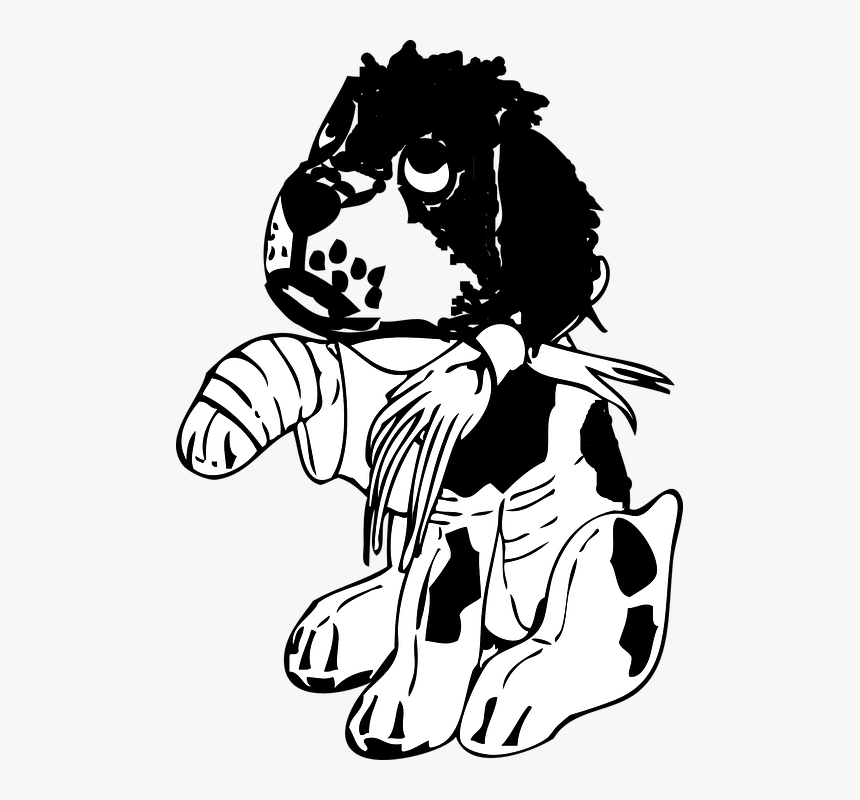 Draw A Dog With A Broken Leg, HD Png Download