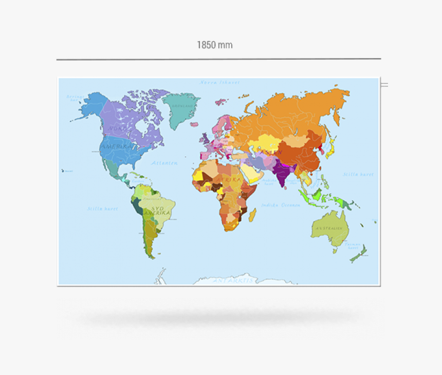 World Map Evaluated By Acousticfacts - World Map, HD Png Download