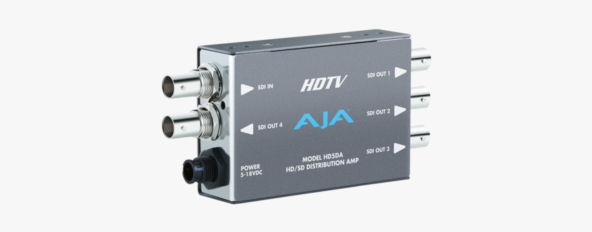 Aja Hd5da Hd-sdi Distribution Amplifier - Aja Hd Sd Distribution Amp, HD Png Download