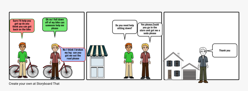 Helping Others Storyboard, HD Png Download