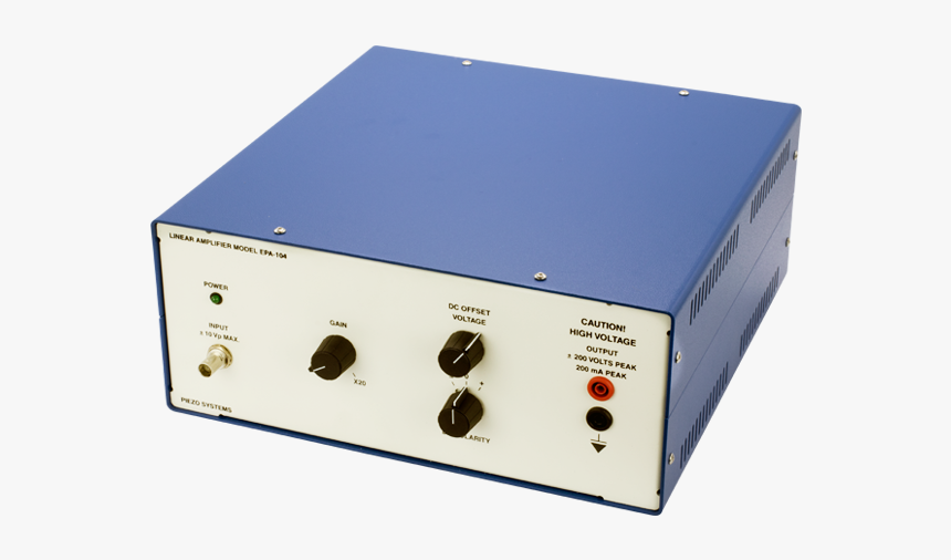 Piezo Linear Amplifier 
 Data Large Image //cdn - Electronics, HD Png Download