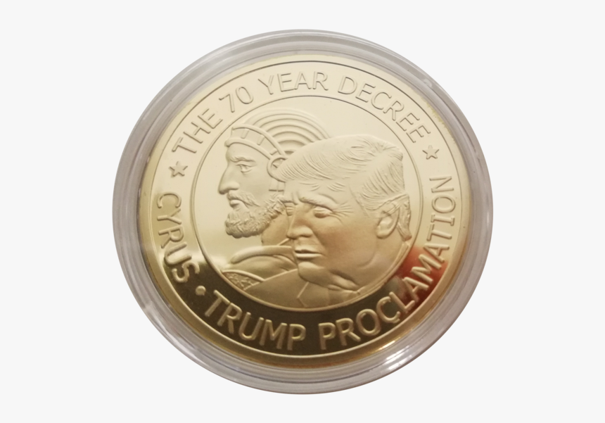 Cyrus And Trump Coin, HD Png Download