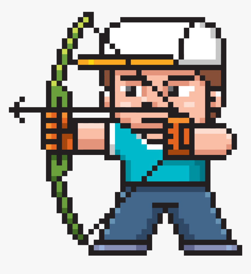 Extra Wordpress Child Theme - Arco E Flecha Pixel Art, HD Png Download