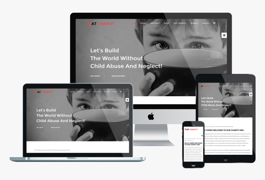 Top Best Free Joomla Templates For Charity / Non-profit - Best Joomla 4 Templates 2019, HD Png Download