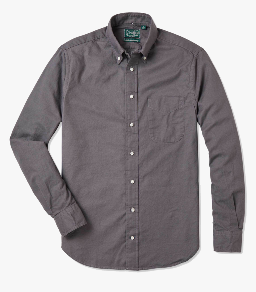 Vintage Button Down - Long-sleeved T-shirt, HD Png Download