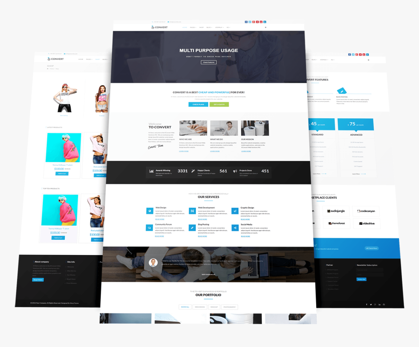 Business Joomla Template - Helix 3 Template Joomla, HD Png Download