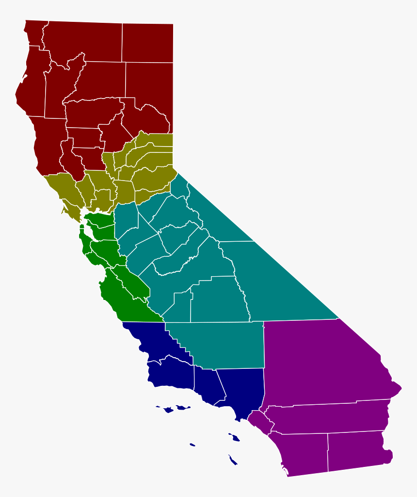 States Of California, HD Png Download