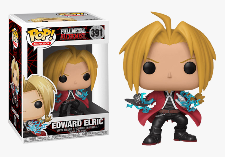 Edward Elric Pop Vinyl Figure - Full Metal Alchemist Pop, HD Png Download