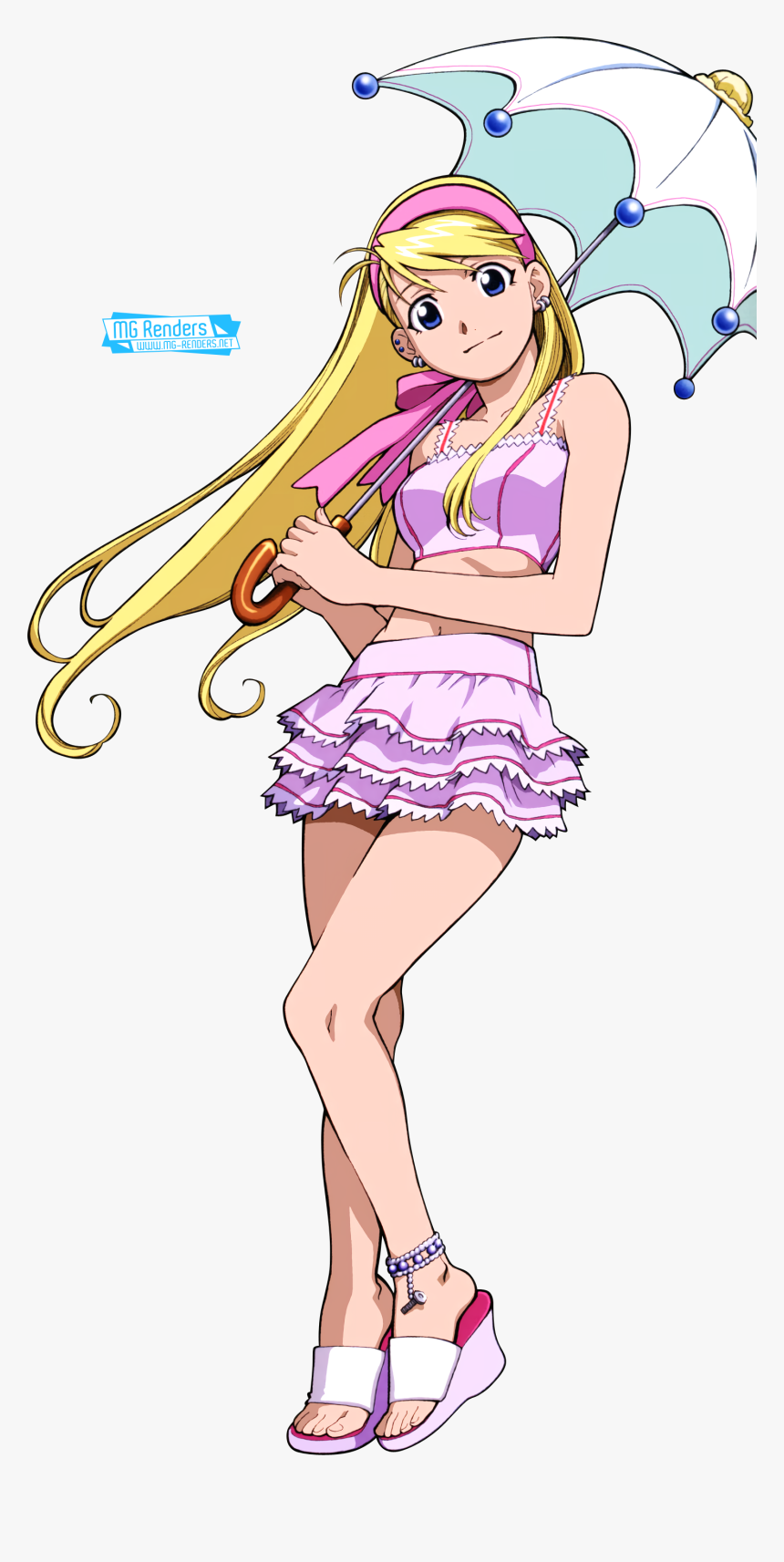 Fullmetal Alchemist Winry Rockbell Pin Up, HD Png Download