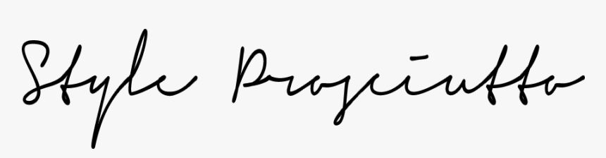 Style Prosciutto - Calligraphy, HD Png Download