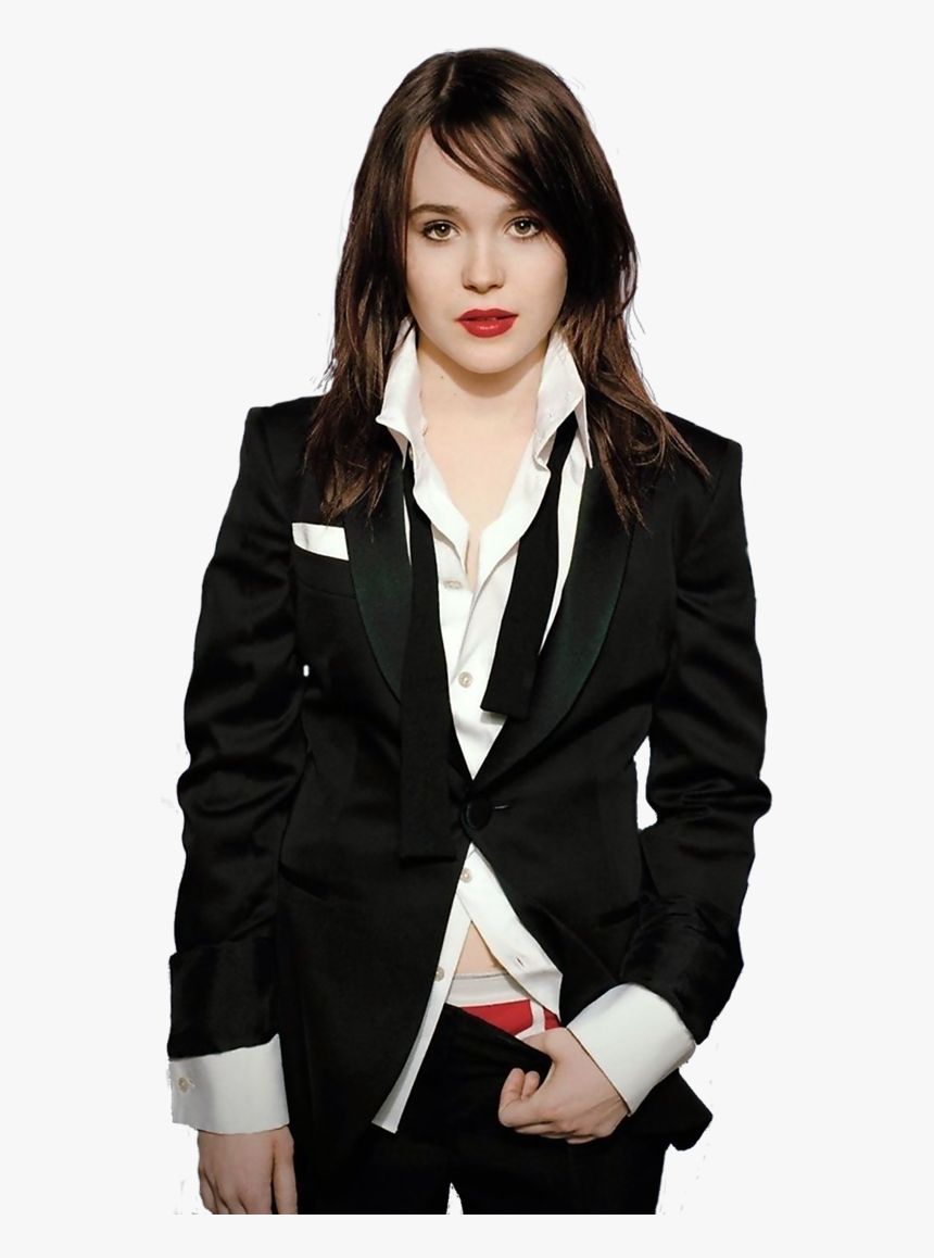 Thumb Image - Black Woman Wearing Tuxedo, HD Png Download