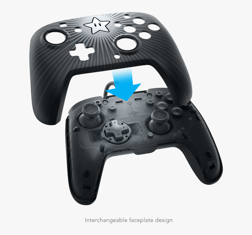 Wired Switch Pro Controller Faceoff, HD Png Download