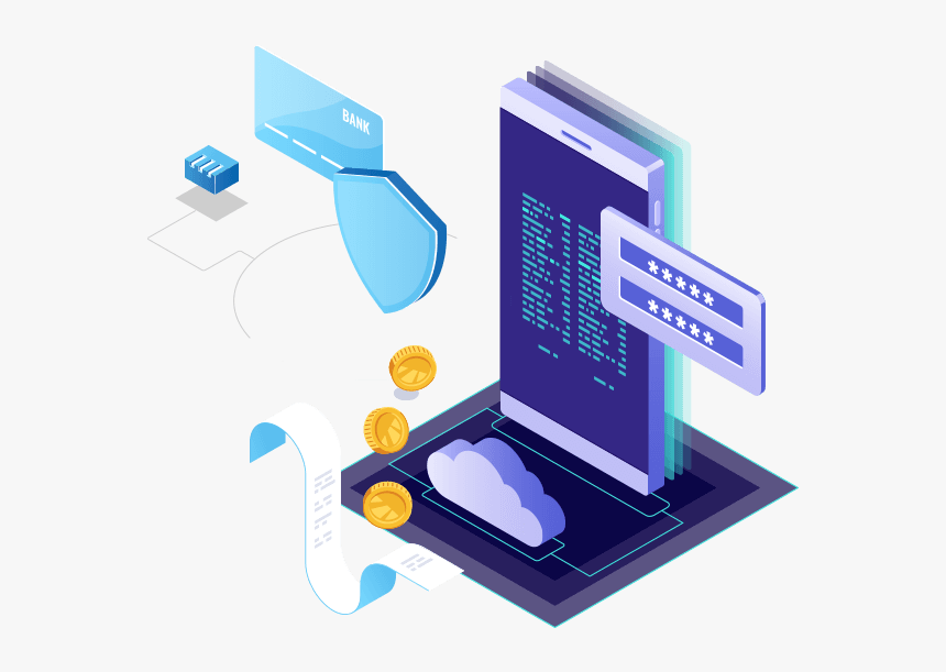 Telecom Billing Outsourcing Market - Cloud Computing Isometric Png, Transparent Png
