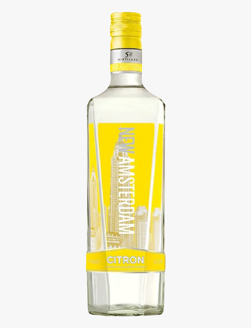 New Amsterdam Lemon Vodka, HD Png Download