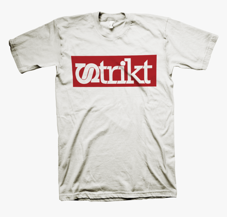 Tshirt Strikt Plain Red White - Birds In Row T Shirt, HD Png Download