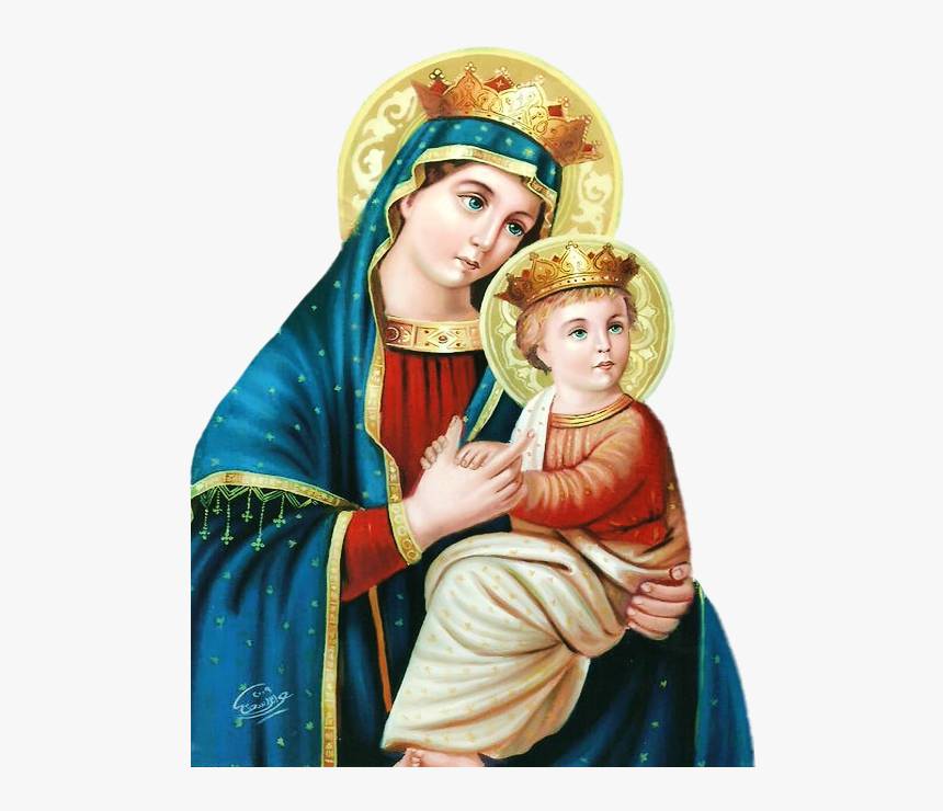 Mary Download Png - Mary And Jesus Png, Transparent Png