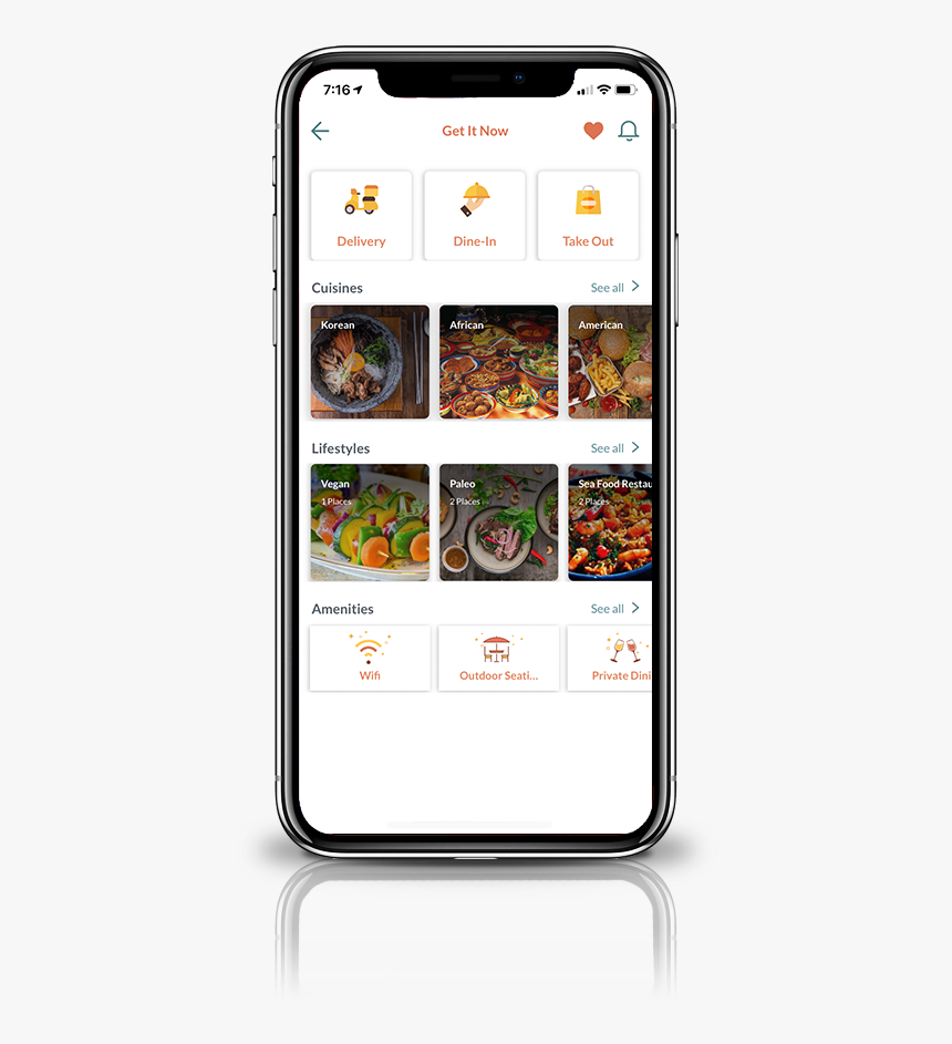 Get It Now - Food App Splash, HD Png Download