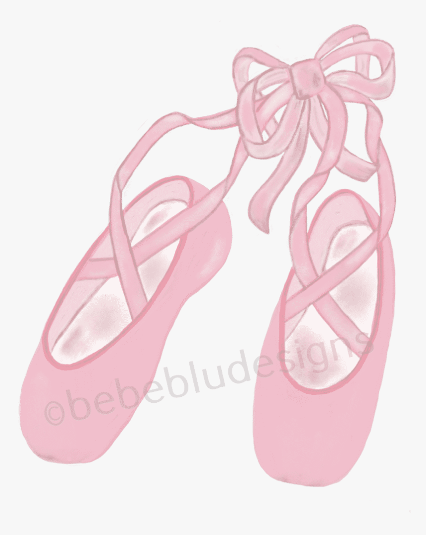 Ballet Slippers - Flip-flops, HD Png Download