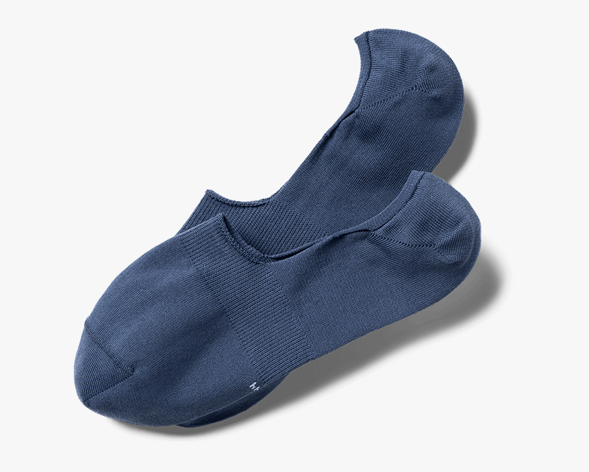 Invisible Socks Blau - Sock, HD Png Download