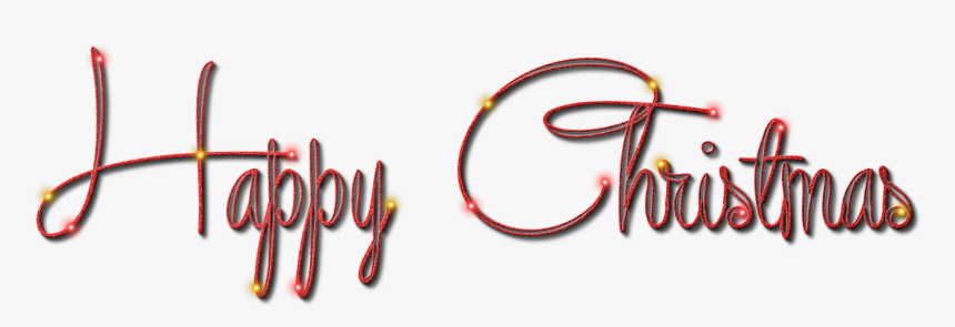 Happy Christmas Image Png, Transparent Png