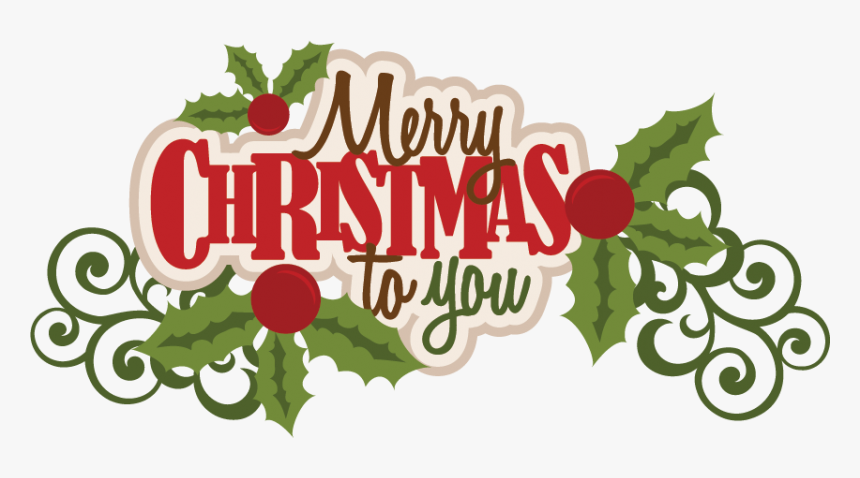 Merry Christmas Png Transparent Background, Png Download