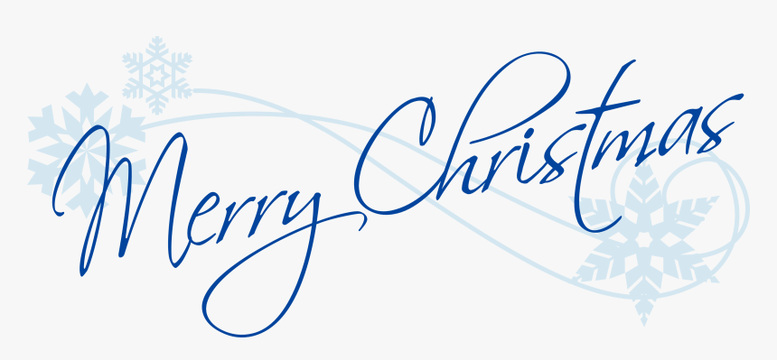 Merry Christmas And Happy New Year Text Png, Transparent Png