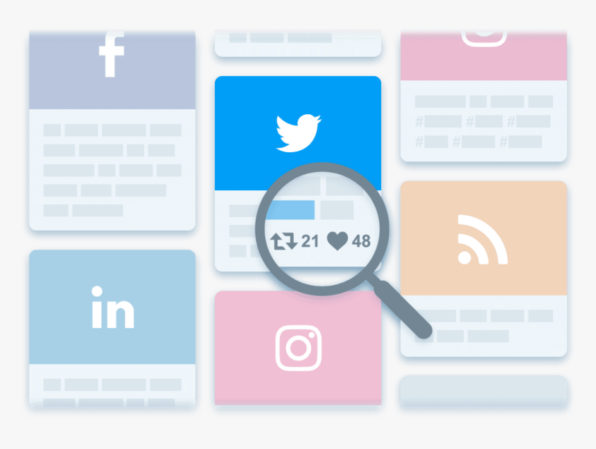 Never Run Out Of Content With Smart Content Curation - Social Network Integration Icon, HD Png Download