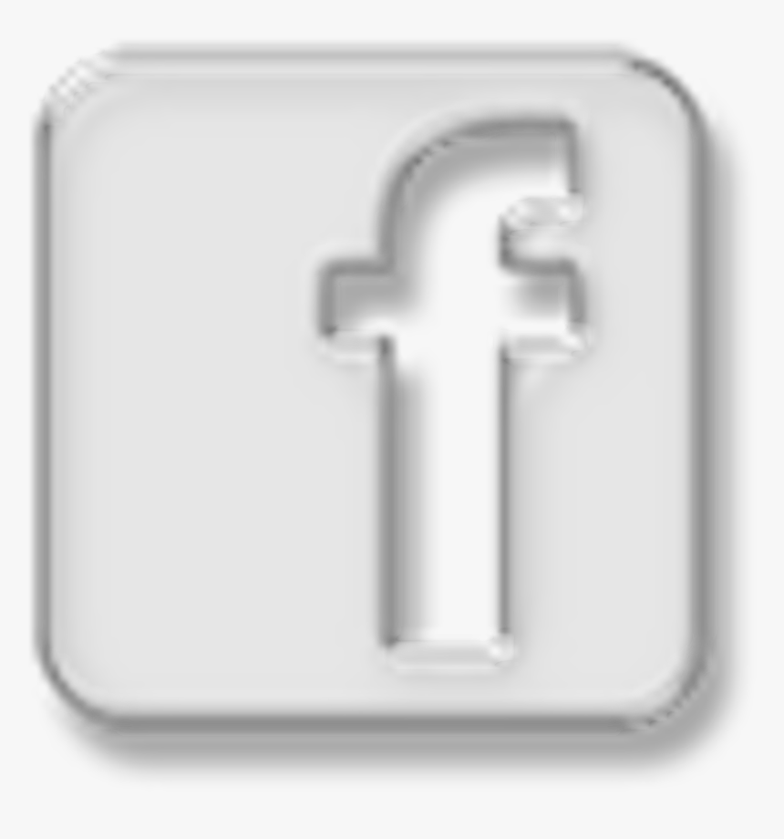 Find Us On Facebook - White Social Media Transparent Pngs, Png Download