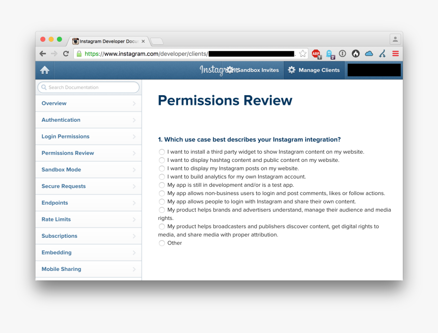 Instagram Manage Account Permission, HD Png Download , Transparent Png