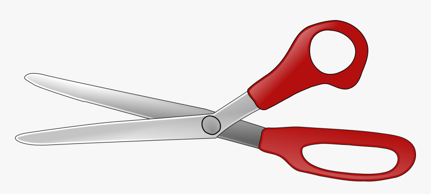 Scissors Office Open Scissor Tool Accessories - Scissors Clipart Png, Transparent Png